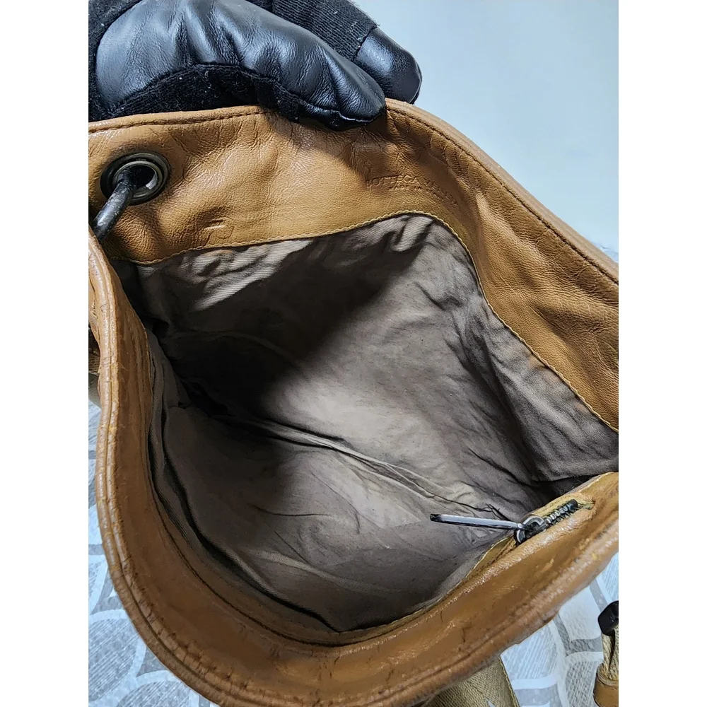 Bottega Veneta Intrecciato Messenger Bag Beige